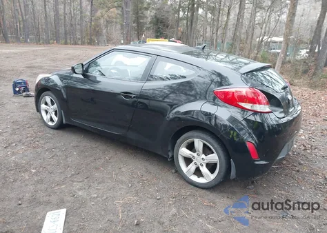 2014 Hyundai Veloster Base W/Gray z USA, uszkodzony, nr VIN KMHTC6AD7EU198743